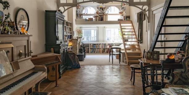 Woonkamer. © Guy Voet voor Modemuseum Antwerpen.