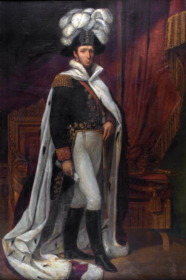 Laurent Lefèvbre, Inhuldigingsportret van koning Willem I, 1815. Musée de l’Art Wallon, Luik. Foto: Jacques Declercq.