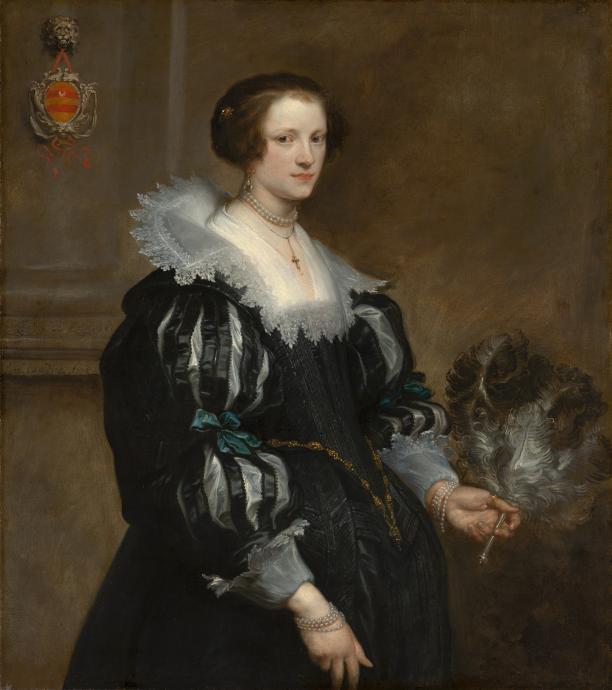 Anthony van Dyck, Portret van Anna Wake, 1628.