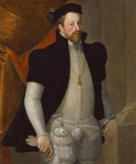 Portret van aartshertog Ferdinand II van Oostenrijk. 