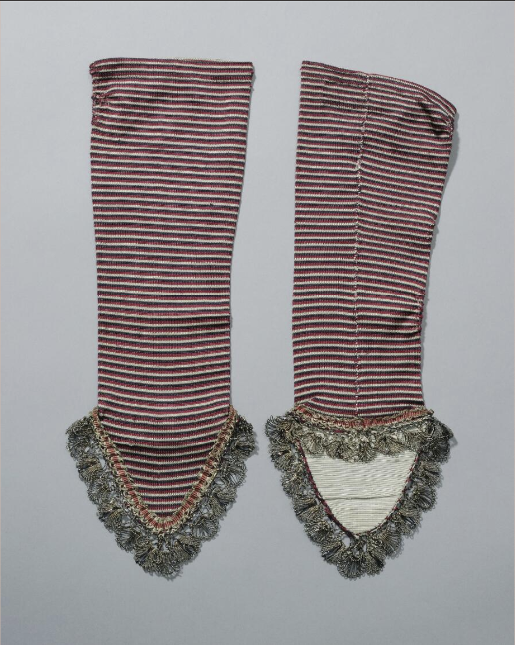 Paar mitaines, Zaanstreek, 1775–1800.