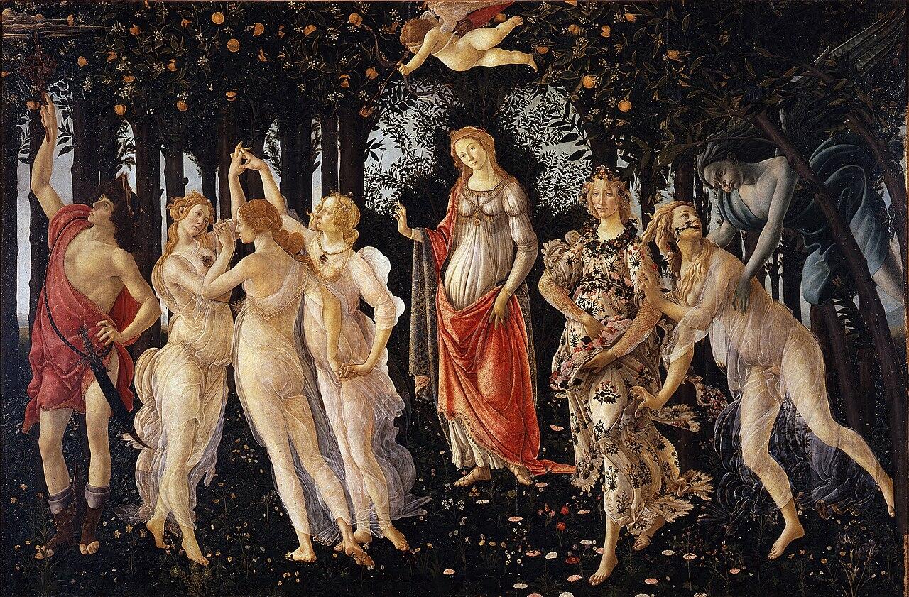Sandro Botticelli, Primavera.