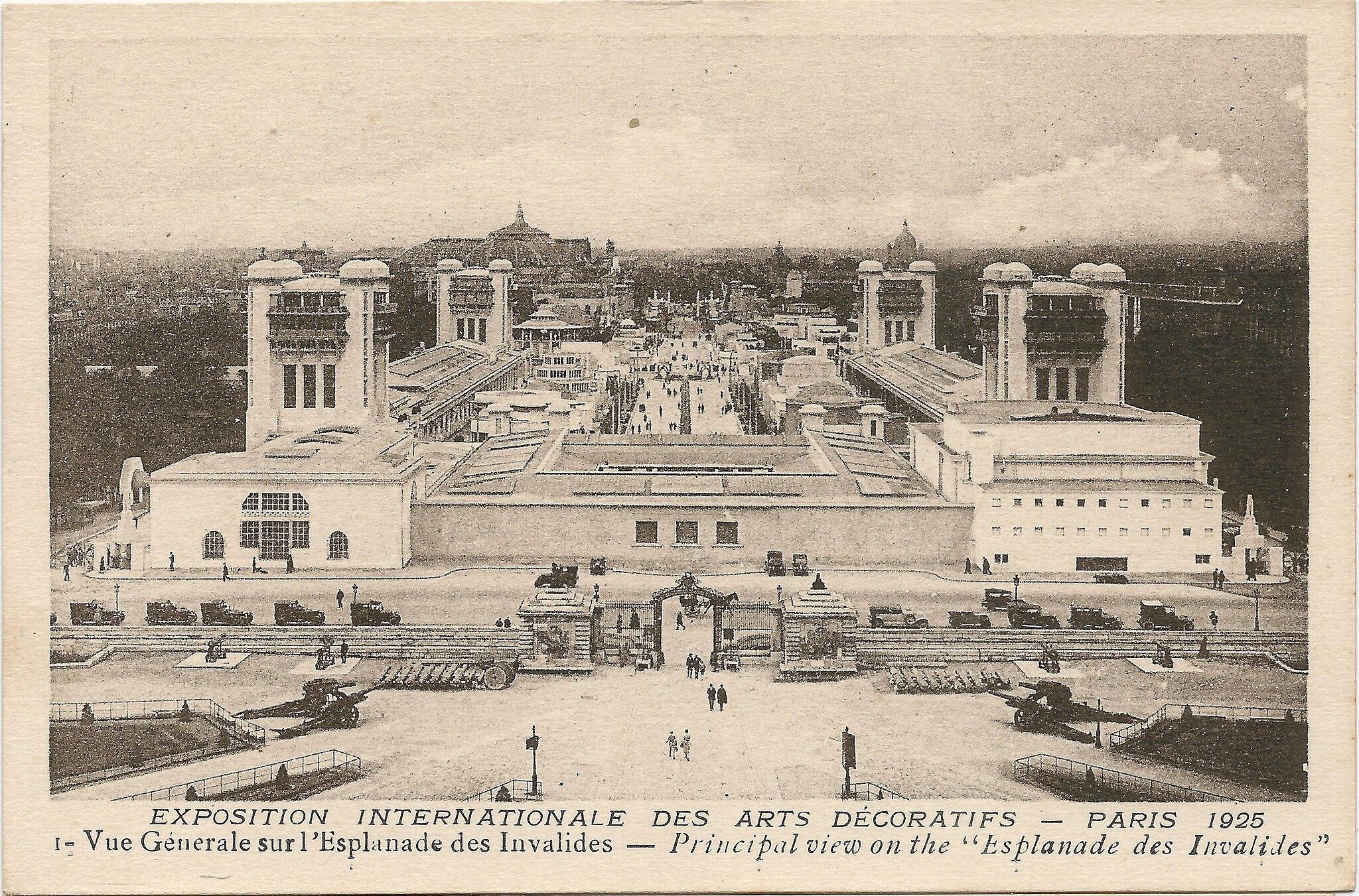 Exposition internationale des Arts décoratifs et industriels modernes de Paris en 1925