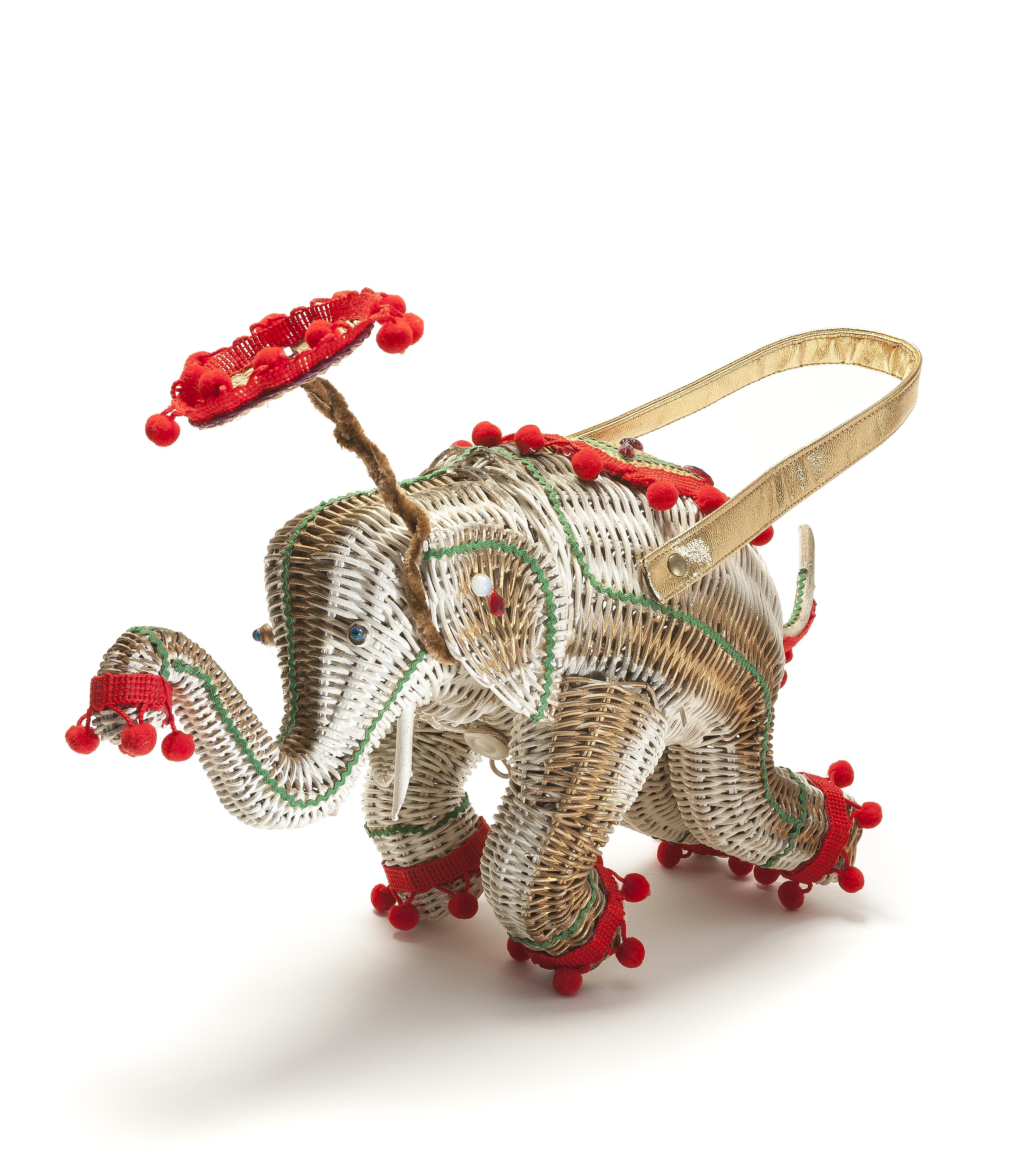 tas in de vorm van een olifant