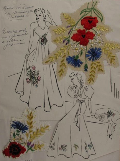 Tekening van Nellie