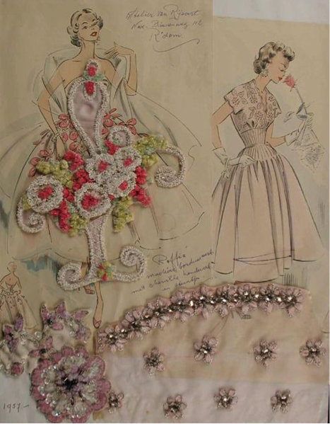 Tekening van Nellie