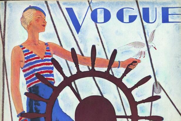 Prent Vogue Badmode