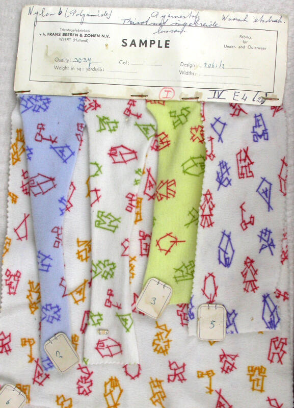 Stalenbundel brushed-nylon pyjamastof
