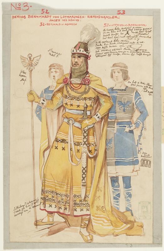 Kostuumontwerp voor Lohengrin