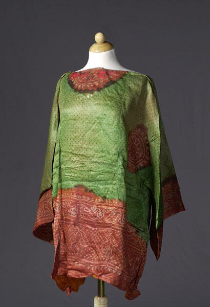 Blouse gedragen door Gertrud Leistikow in Indische Impressies
