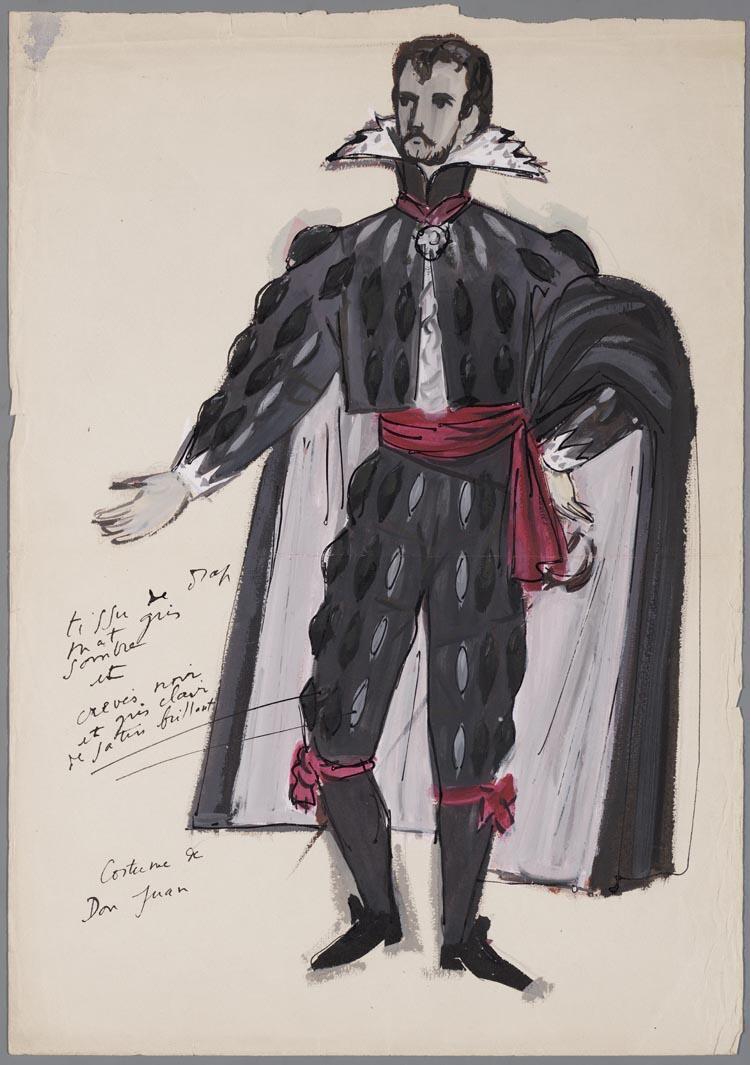 Kostuumontwerp voor Don Giovanni in Don Giovanni