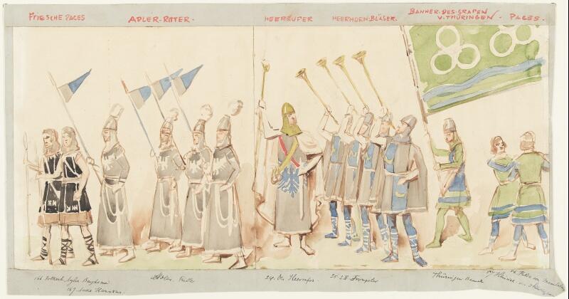 Kostuumontwerp voor Lohengrin