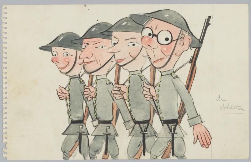 Kostuumontwerp voor de Soldaten