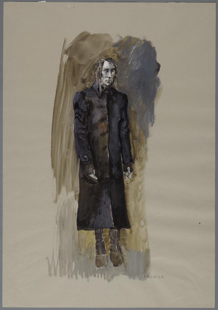 Kostuumontwerp voor Lucifer uit Adam in Ballingschap (Joost van den Vondel)