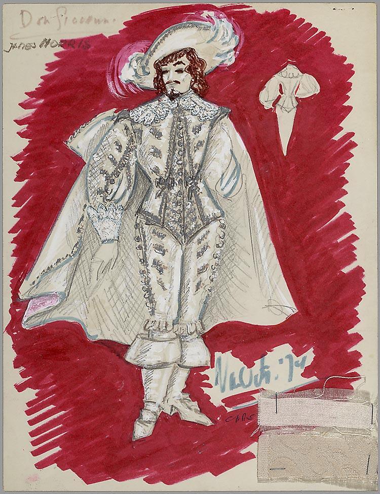 Kostuumontwerp voor Don Giovanni