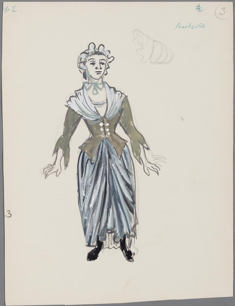 Kostuumontwerp voor Don Pasquale