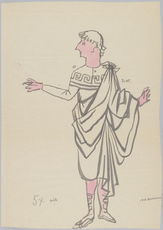 Kostuumontwerp voor La belle Hélène