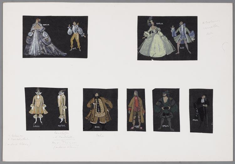Kostuumontwerpen voor Der Rosenkavalier