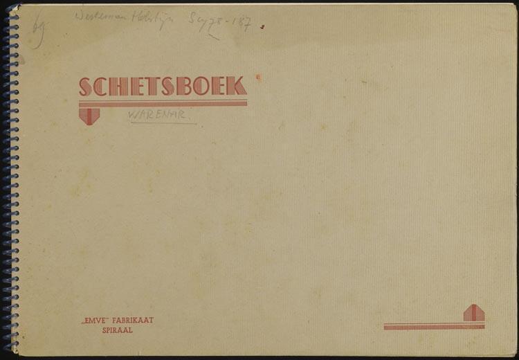 Notities en decor- en kostuumontwerpen voor Warenar (P.C. Hooft) door W. Westerman Holstijn-van Hettinga Tromp