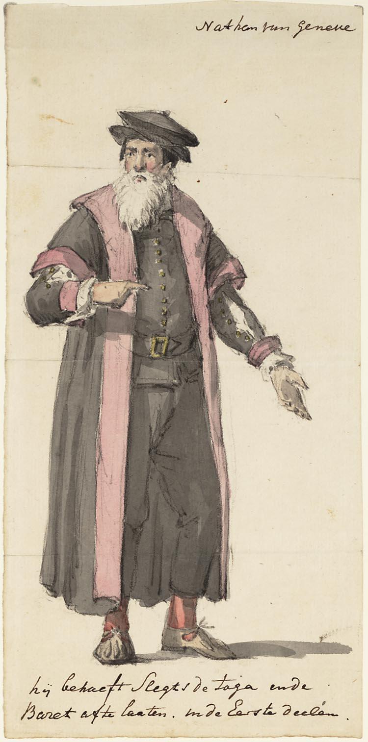 Kostuumontwerp voor Nathan van Genève in Nathan van Genève