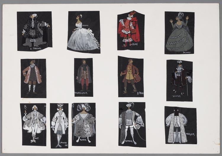 Kostuumontwerpen voor Der Rosenkavalier