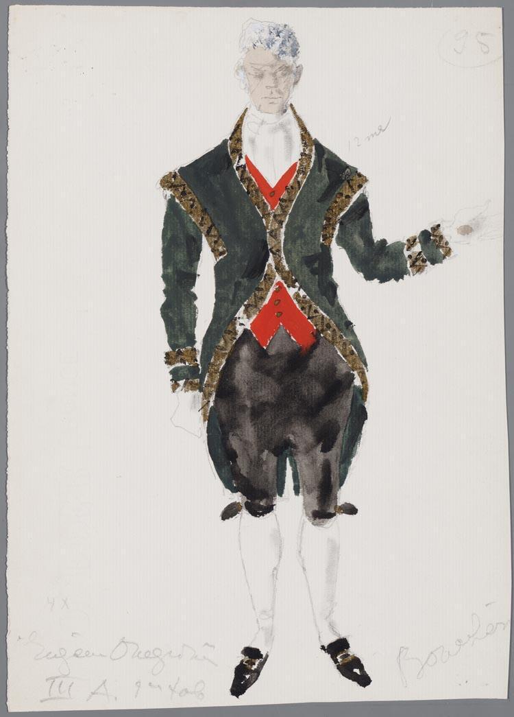 Kostuumontwerp voor Eugen Onegin