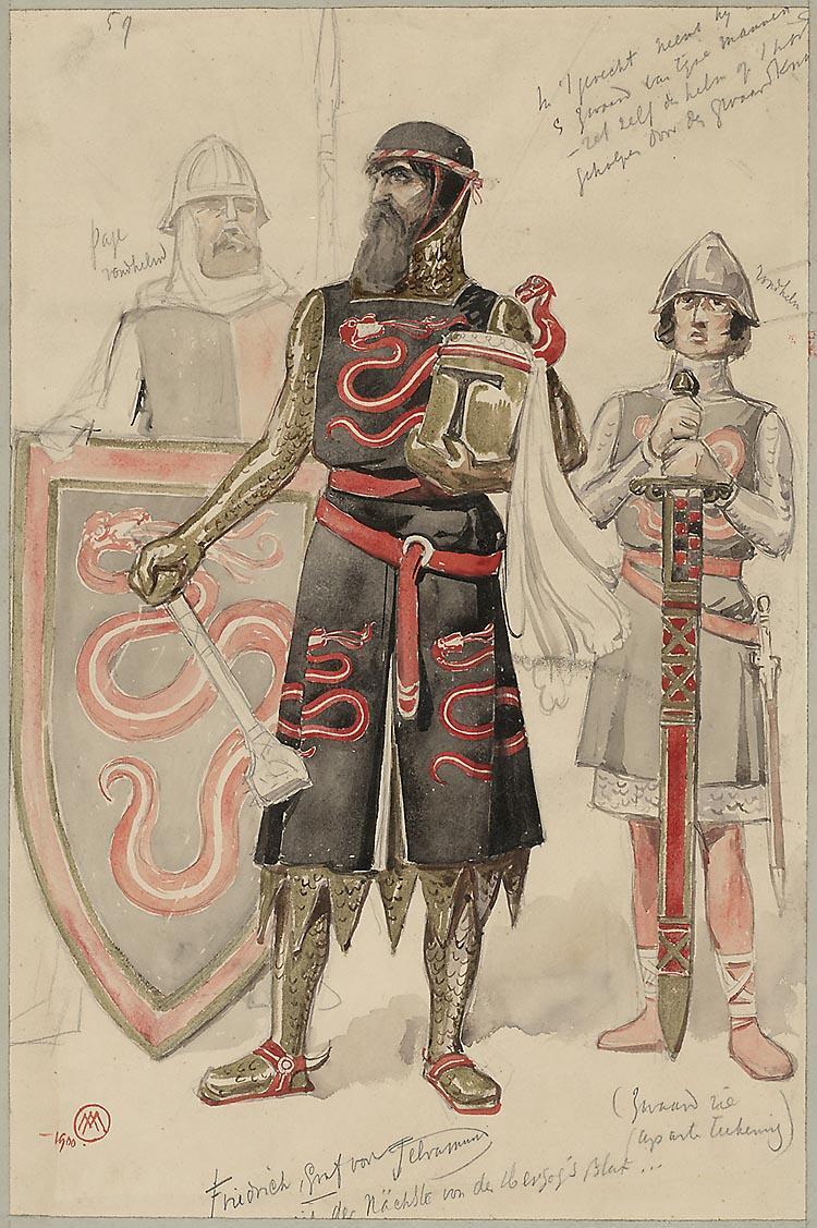 Kostuumontwerp voor Lohengrin