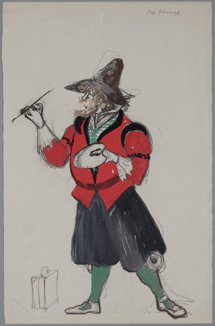 Kostuumontwerp voor De Spaansche Brabander (Gerbrand Adriaensz Brederoo)