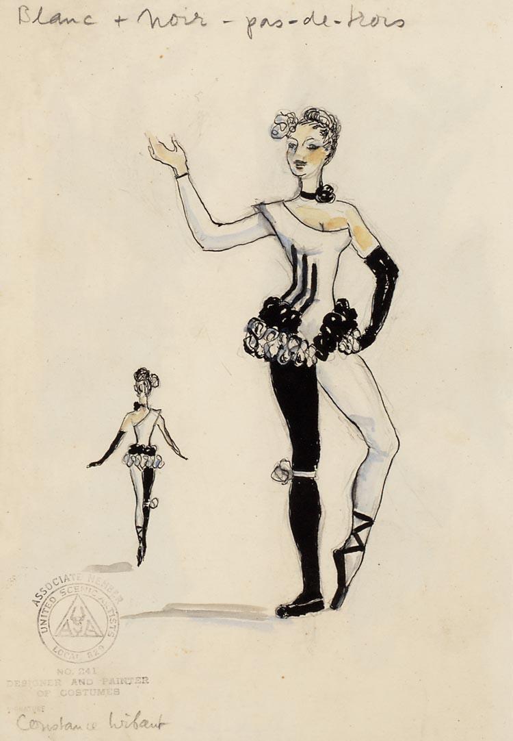 kostuumontwerp voor een ballet
