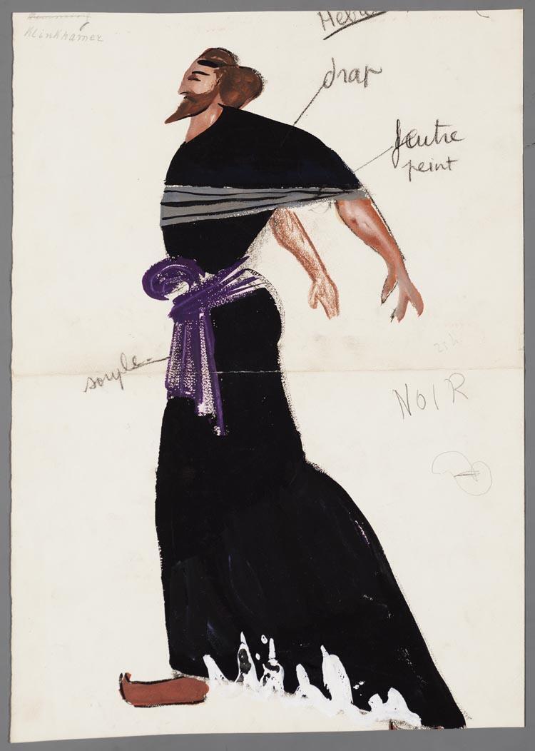 Kostuumontwerp voor Samson et Dalila (Camille Saint-Saëns) door Abdelkader Farrah