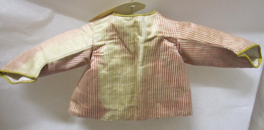 Jak voor een baby van rood en wit gestreepte zijde
