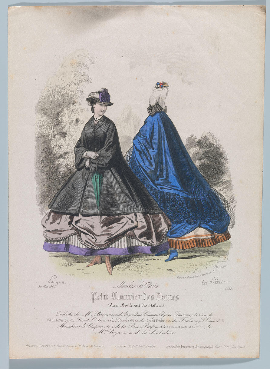 Petit courrier des dames : journal des modes