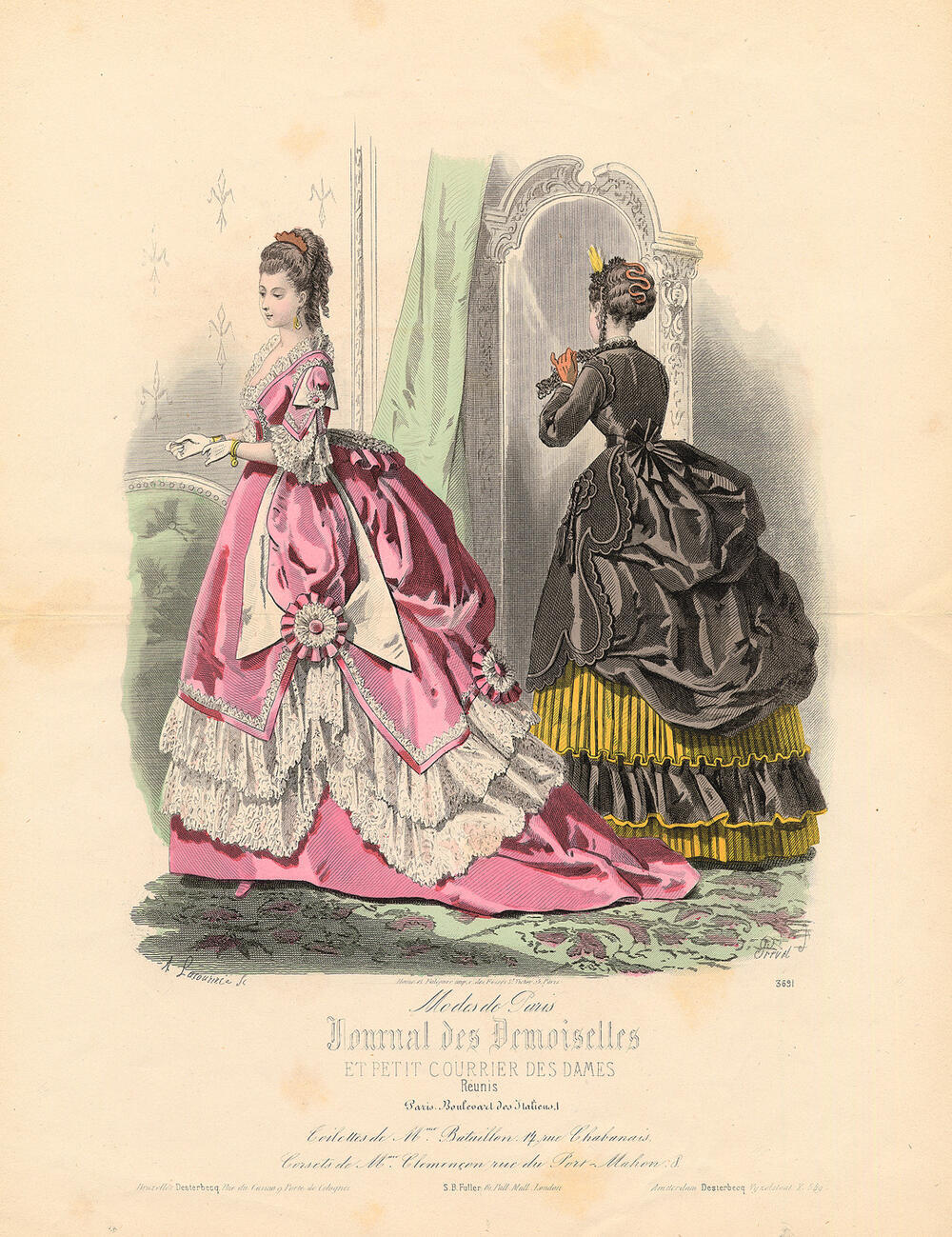Petit courrier des dames : journal des modes