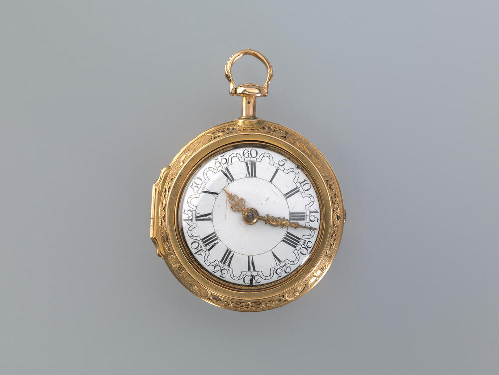 Horloge, met 1 overkast