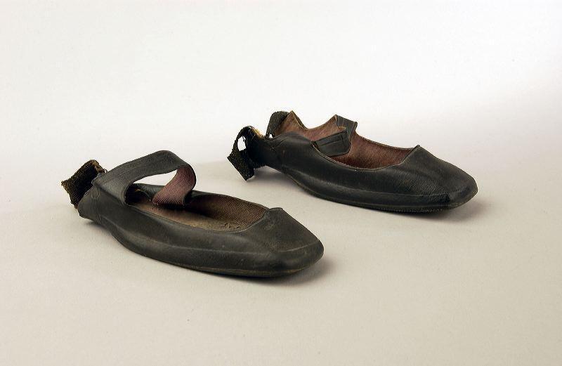 Paar halve overschoenen