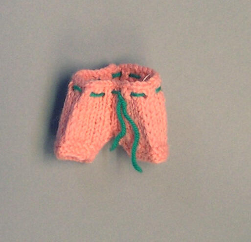 Korte broek (van Barbiepop)