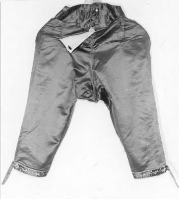 Zijden broek