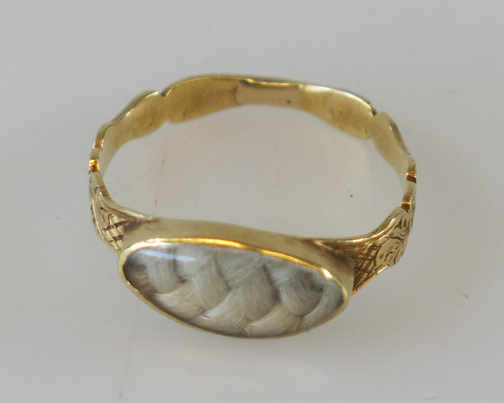 Gouden ring, Adrianus Bonebakker overleden op 31 maart 1842