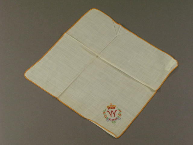 Zakdoekje 40-jarig regeringsjubileum Koningin Wilhelmina