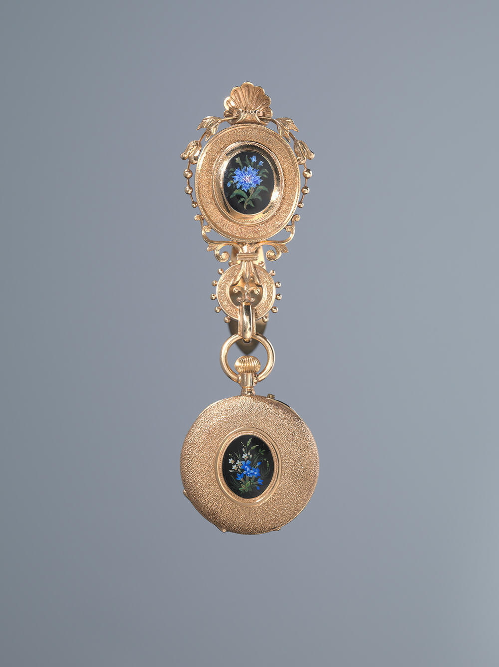 Horloge met châtelaine