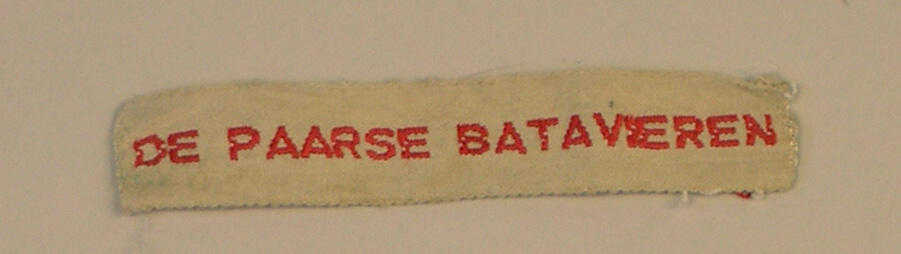 Lint, onderscheidingsteken van padvindersuniform "Paarse Batavieren"