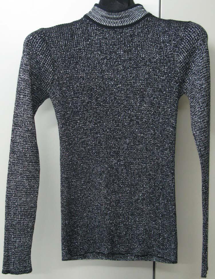 Strak aansluitende trui met lange mouwen (bij lurex ensemble Amsterdam 700)