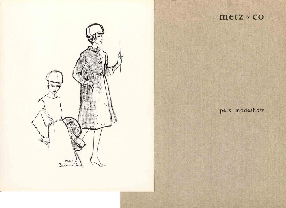 Persmap modeshow Metz & Co