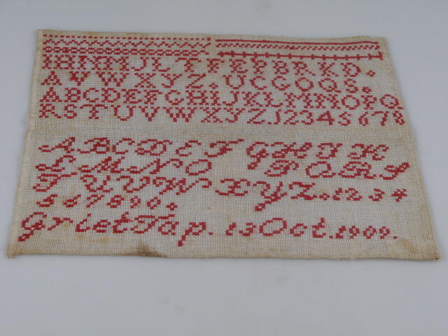 Letterlap van Griet Tap