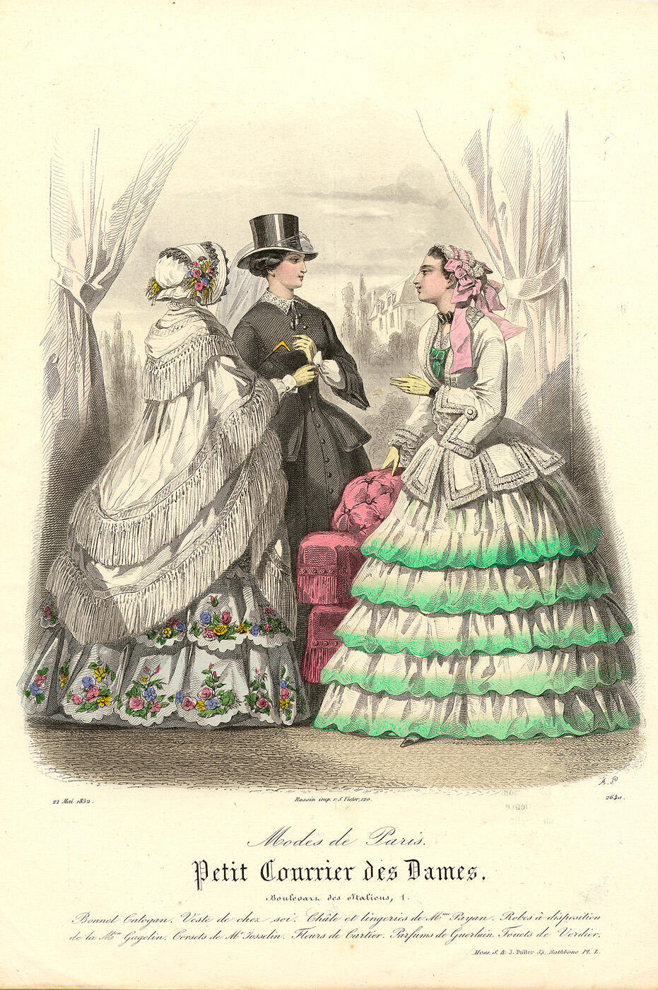 Petit courrier des dames : journal des modes