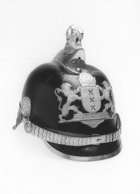 Officiersuniform Gemeentepolitie Amsterdam, helm