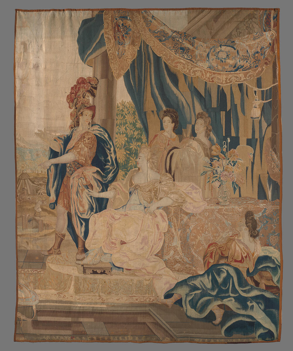 Wandtapijt 'Amadis en Orianne'