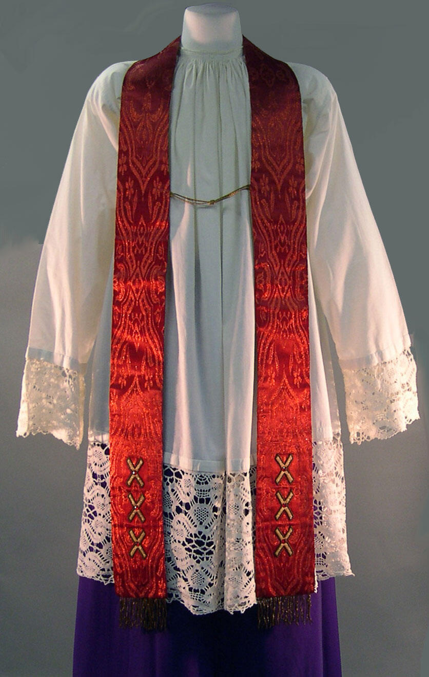 Sinterklaaspak, stool, stola