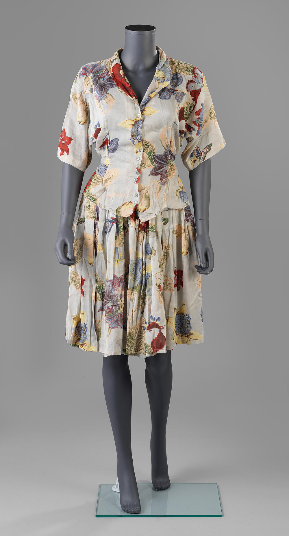 Blouse en rok