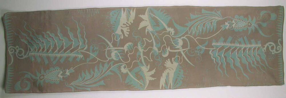Sjaal, batik op zijde (nr. 943)